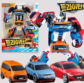 TOBOT TRITAN X Y Z  Integration Transforming Robot Cars Figure Toy NEW