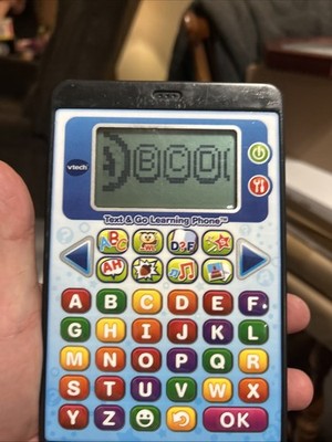 VTech Toy ABC Text And Go Learning Phone Educational Letters Vocab Age 2-5