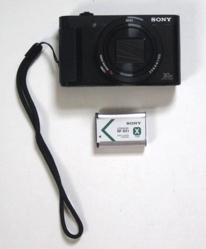 Sony Cyber-shot DSC-HX80 18.2 MP Digital Camera - Black for sale