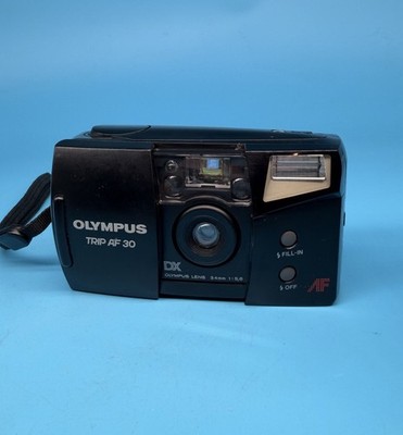 Olympus Trip AF 30 analoge Kompaktkamera 35 mm, schwarz - getestet