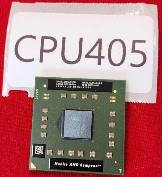 CPU405 - AMD Mobile Sempron 1.8GHz CPU Processor SMS3400HAX3CM Socket S1 - Image 2 of 3