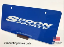 Spoon Sports Insert Version 2 ,CRX, S2000, TYPE R, INTEGRA, CIVIC, EG6, EK9, DC2