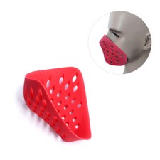 Breathing Mouth Faceshell Mask for Spider-man, Soft Rubber Face Shell Half Mask