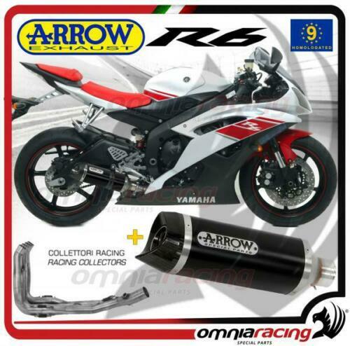 Terminale Di Scarico Termignoni Yamaha Yzf R1 Marmitta Force Carbonio Moto Omologato