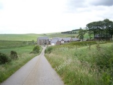 Photo 6x4 Downhill to Carmont Station Drumlithie  c2009