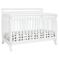 Davinci Emily 4-in-1 Convertible Crib With Toddler Rail - White Davinci Emily 4-in-1 Convertible Crib With Toddler Rail - White