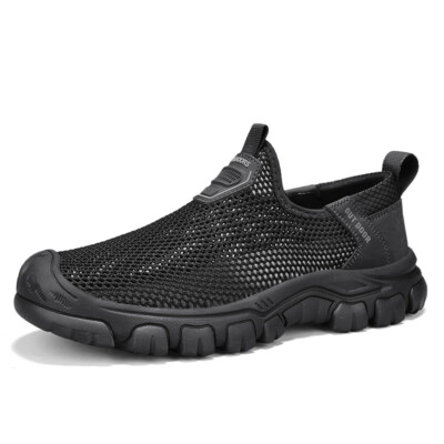 Men s Hiking Shoes Summer Quick Dry Work Shoes for Water Trekking Sneakers