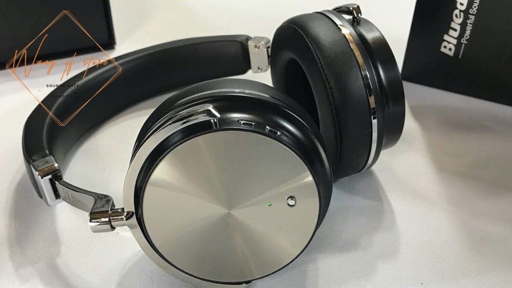 Cuscinetti Auricolari In Pelle Morbida Per Cuffie Bluedio T3 E T4 – Ricambio Con Schiuma, Neri