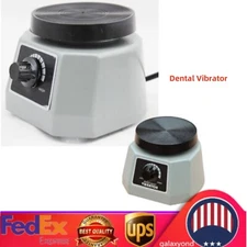 Dental Vibrator 4" Round Variable Speed Shaking Oscillator Laboratory Vibrator