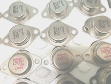 1 Pair  2SB557  2SD427 Toshiba PNP  NPN 100W TO-3