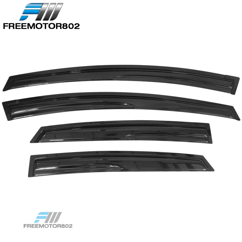 Se adapta a 10-15 Toyota Prius XW30 TAZA Estilo Viseras Ventana Lluvia Protector Solar Deflector Foto 2 de 4