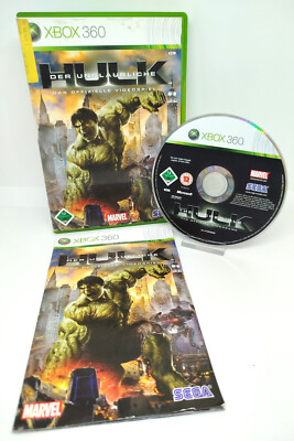 Der Unglaubliche Hulk Offizielle Videospiel - Microsoft Xbox 360 | Marvel | SEGA