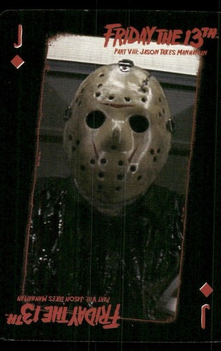 Jason Friday Horrorfilm Spielkarte (NM)