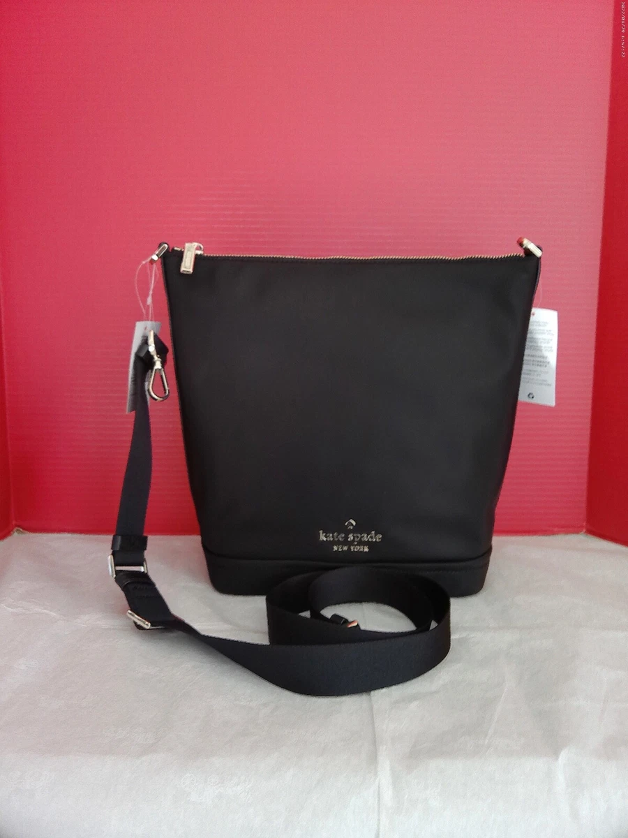 Kate spade 2025 black duffle bag