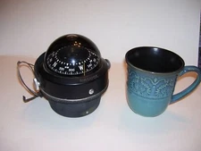 Vintage Xlg Airguide Yacht Boat Marine Mounted Compass Great Lakes