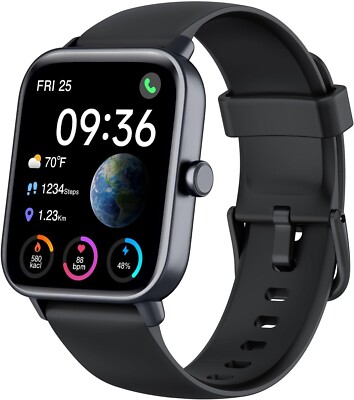Smartwatch Herren Damen Telefonfunktion Alexa Fitnessuhr für iPhone Samsung Tab
