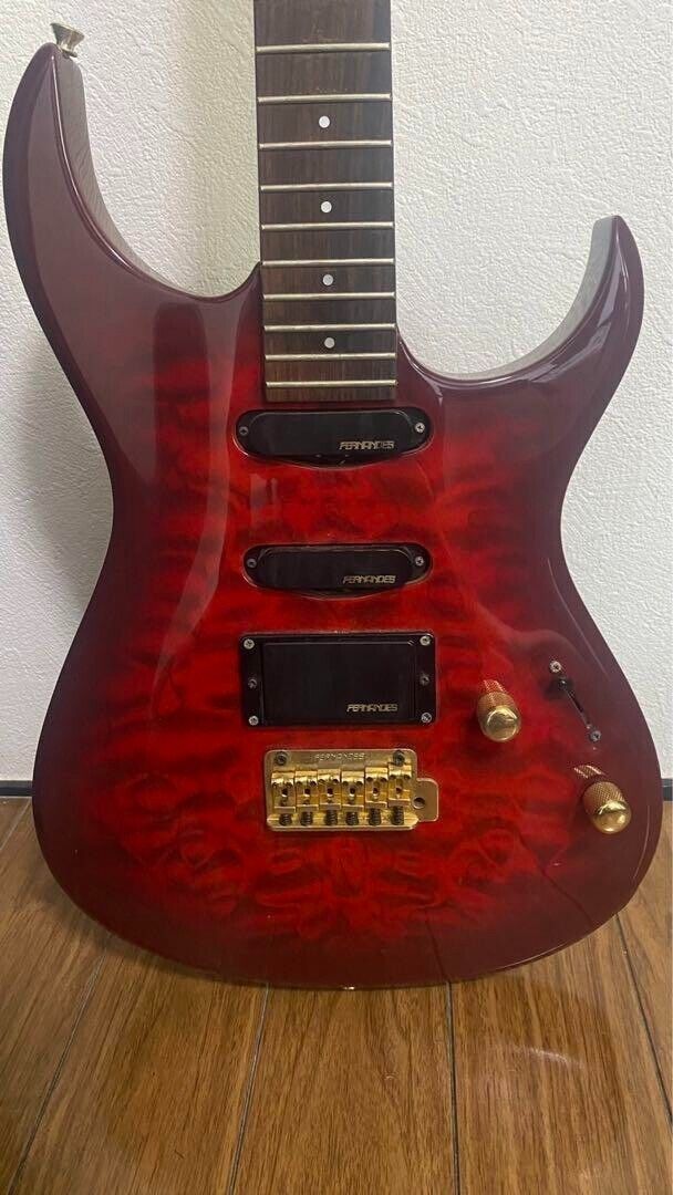 Fernandes FGZ-420 Electric Guitar Red Used From Japan USED Fernandes FGZ-420 Electric Guitar Red Used From Japan USED
