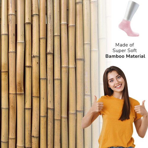 Cosyfeel® Women Loose Diabetic Ankle Socks 4-Pack Bamboo Material Seamless Toe - Picture 137 of 231