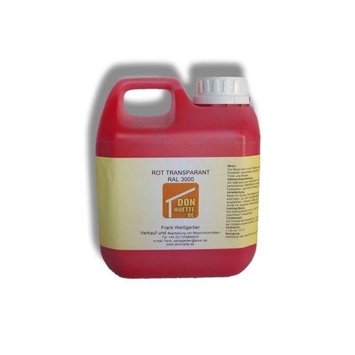 Holzbeize Beize feuerrot RAL 3000 ab 6,99 € - Bild 15 von 17