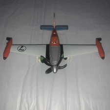 Disney Pixar die cast metal planes crop hopper orange-blue-gray