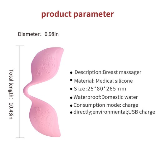 Vibrating Breast Massager Bra Enhance Infrared Anti-breast Sagging Health Care - Picture 3 of 6