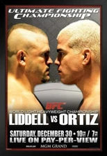 UFC 66 LIDDELL VS. ORTIZ - ULTIMATE FIGHTING CHAMPIONSHIP  11X16  PPV FIGHT POST