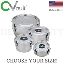CVault Humidity Controlled Metal Storage Container - All Sizes Available!