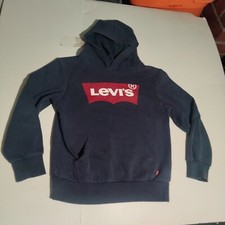 Levi's Blue pullover hoodie small 8-10 boys