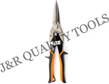 Heavy Duty Straight Cut Aviation Tin Snips cuts sheet metal Worldwide Shipping!