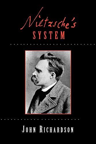John Richardson Nietzsche's System (Tascabile)