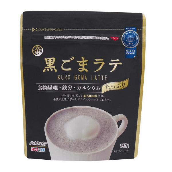 くぅこ Kuki, Kuro goma Latte, Black Sesame & Kinako Drink, 150g, Japan | eBay