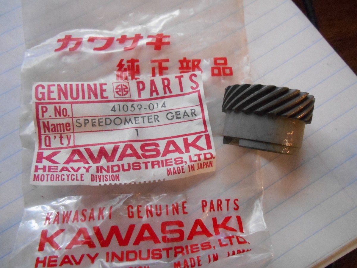 NOS Kawasaki OEM Enduro Speedometer Gear 1971 F6 41059-014 | eBay