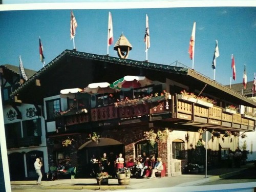 VINTAGE POST CARD THE BAVARIAN VILLAGE LEAVENWORTH WASHINGTON (EASTERN WA) - Picture 11 of 12