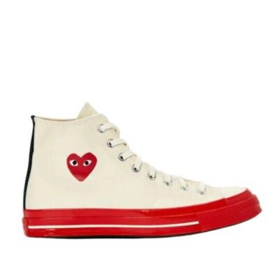CONVERSE Comme des garcons play chuck 70 hi top sneakers *Choose Size*NEW IN BOX