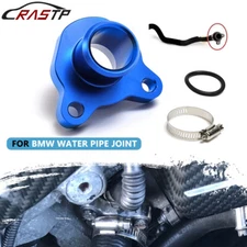 For BMW 335i 335xi 11537541992 11537544638 Blue Water Hose Fitting Replacement
