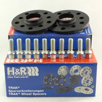 H&R Spurverbreiterung 16Mm Schwarz FüR A3 TT Leon Skoda Golf Passat