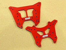 Aluminum Front  Rear Shock Tower for 1/8 Arrma Notorious Talion EXB Red