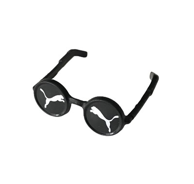 Barbie Doll Fashions Puma Branded Black White Logo Sunglasses Accessories