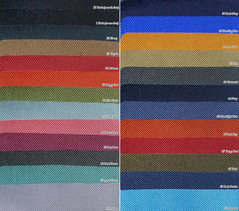 1 YARD CORDURA 1000D NYLON WATERPROOF DWR OUTDOOR MILITARY FABRIC 50 COLORS 60"W - Image 2 of 4