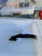 Zonker Black Hair Water Pup Size#10...last 1 In Stock