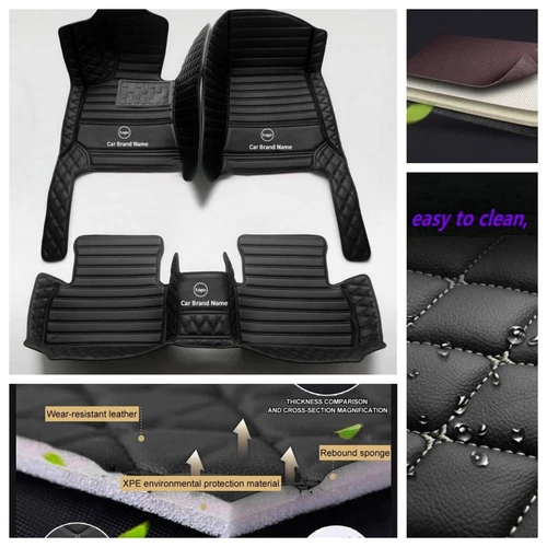 Car Floor Mats For Toyota 1999-2025 Auto Carpets Rugs All Weather Luxury - Bild 1 von 39