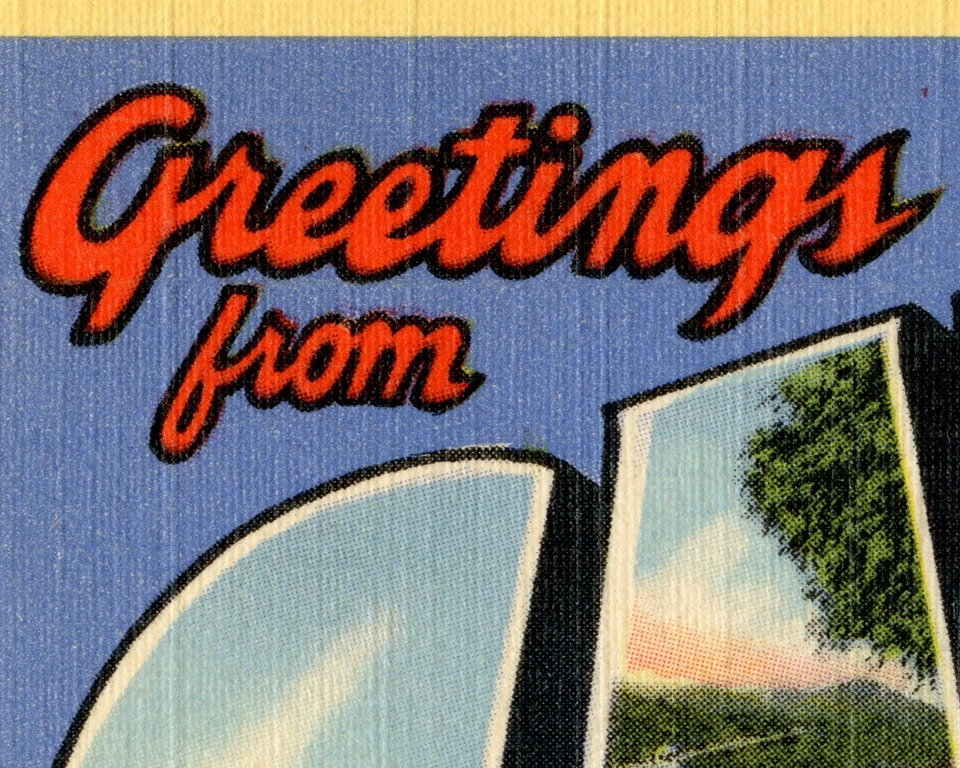 CATALINA ISLAND "Large Letter" Postcard POSTER! (up to 24" x 36") - California - Image 3 of 4