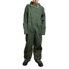 VTG Sonorco Mens French Army Overalls Size 92 Green Chore Work Military 1970s