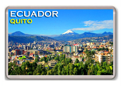 Ecuador Quito Fridge Magnet Souvenir Neu Magnet Kühlschrank