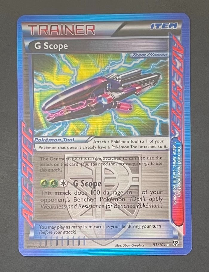 Pokémon Card G Scope 93/101 Plasma Blast - Lightly Played