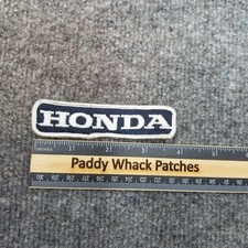 Vintage Honda Patch Tab Motorcycle Biker Car Auto 70s 80s AA6