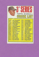 1967 Topps Third Series Checklist - Willie Mays - #191 Baseball Card