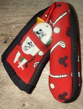 Disney Mickey Mouse Golf Club Head Cover NOS Hidden Ears Zip W/ Divot Tool USA