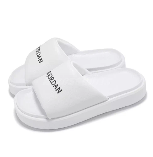 Nike Wmns Jordan Sophia bianco nero sandalo donna slip on casual UK5.5 FZ7012 100