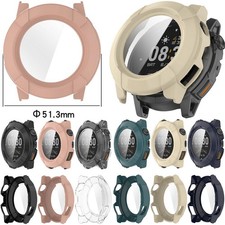 Bumper Case Cover Tempered Glass Screen Protector For COROS NOMAD Smart Watch